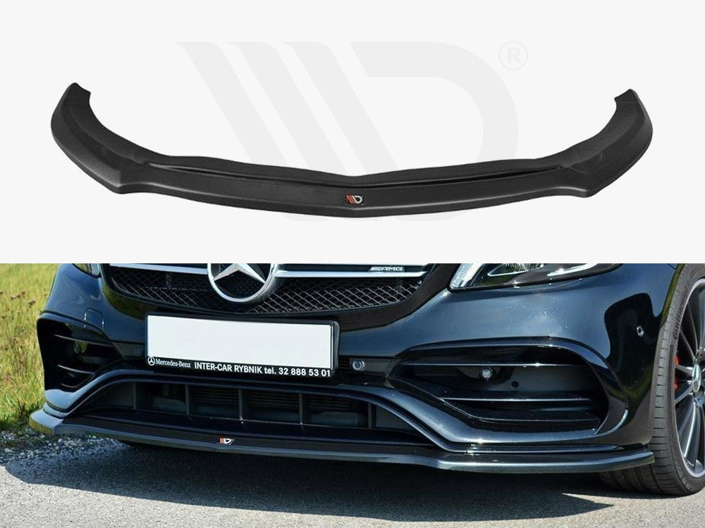 Front Splitter V.1 Mercedes A W176 AMG Facelift Maxton Design