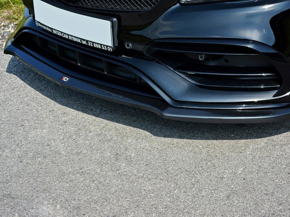 Front Splitter V.1 Mercedes A W176 AMG Facelift Maxton Design