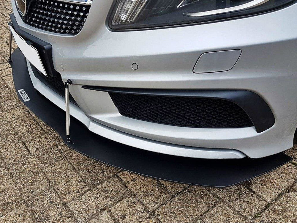 Front Racing Splitter Mercedes A W176 Amg-line 2012-2015 Maxton Design