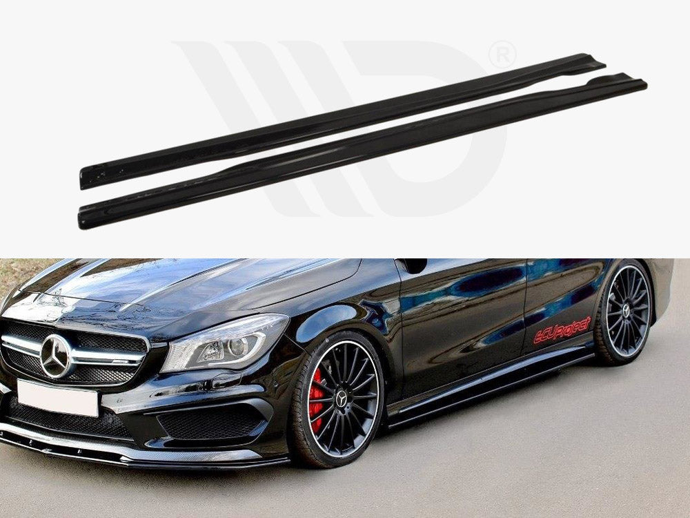 Side Skirts Diffusers Mercedes CLA 45 AMG C117/A45 AMG W176 (Preface) Maxton Design