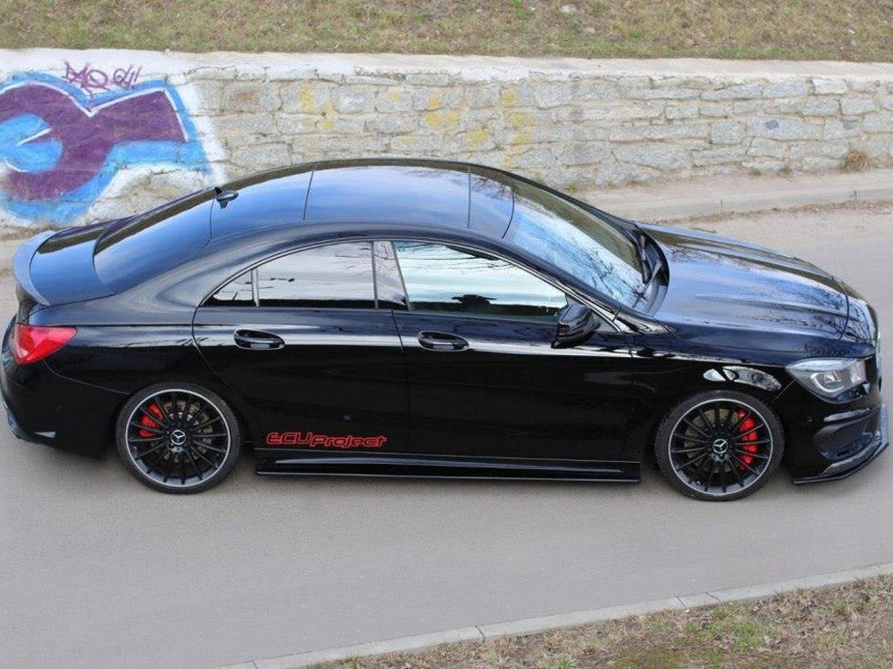 Side Skirts Diffusers Mercedes CLA 45 AMG C117/A45 AMG W176 (Preface) Maxton Design