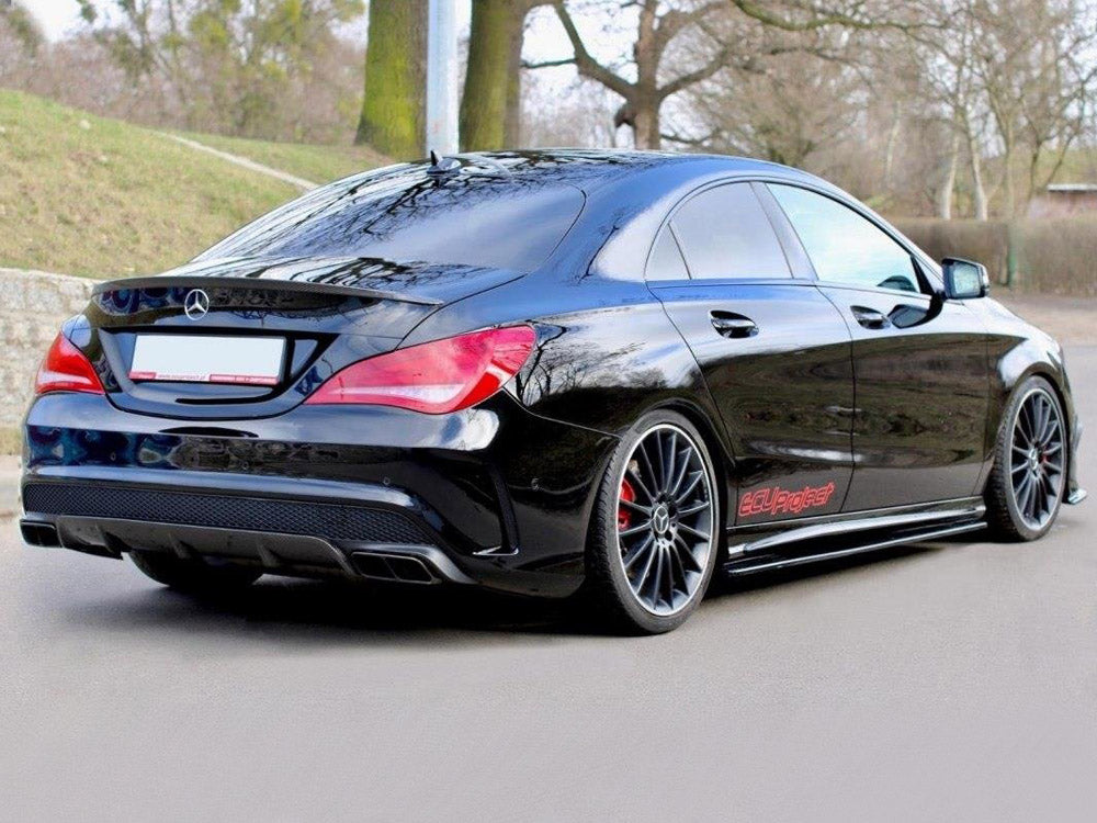 Side Skirts Diffusers Mercedes CLA 45 AMG C117/A45 AMG W176 (Preface) Maxton Design