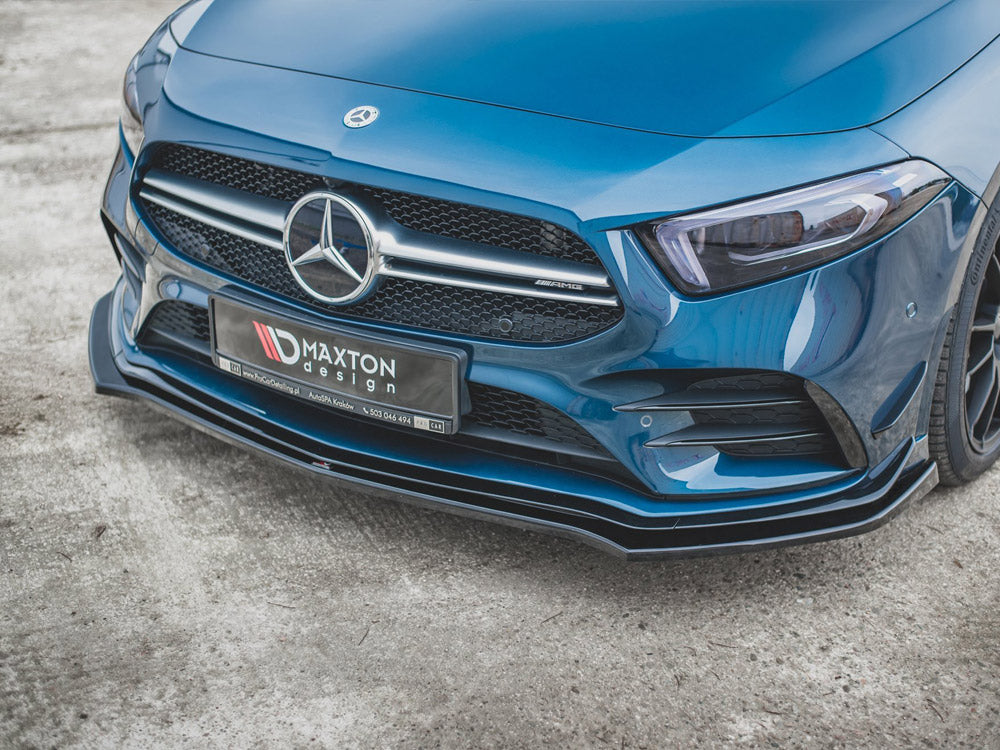 Front Splitter V.2 Mercedes A35 AMG AERO W177 Maxton Design