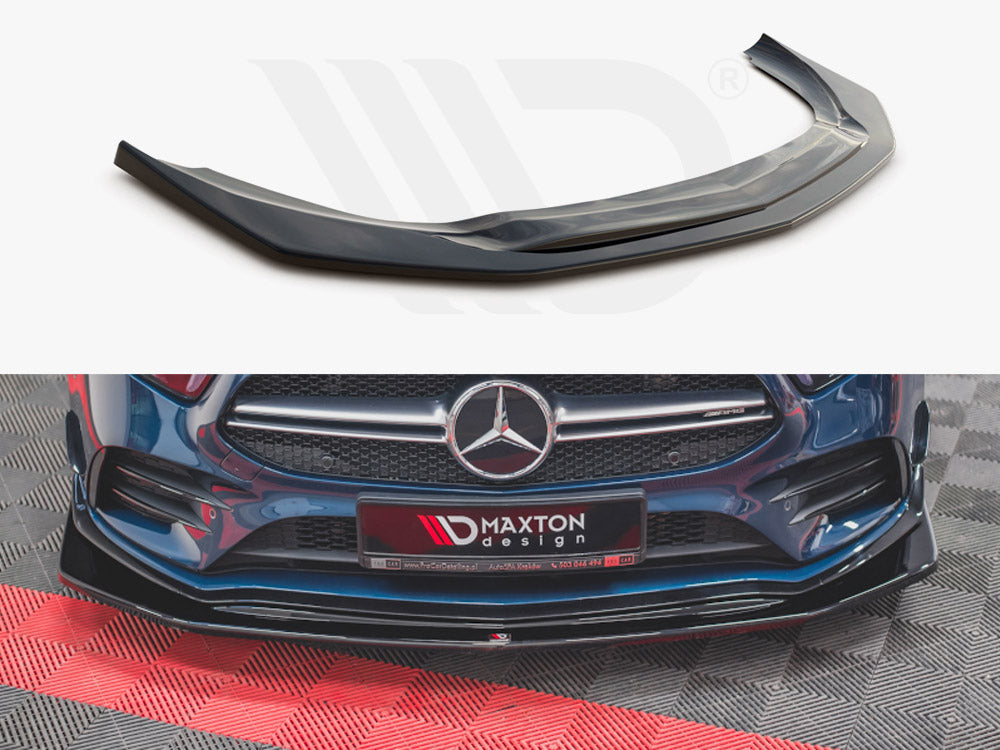 Front Splitter V.3 Mercedes A35 AMG AERO W177 Maxton Design