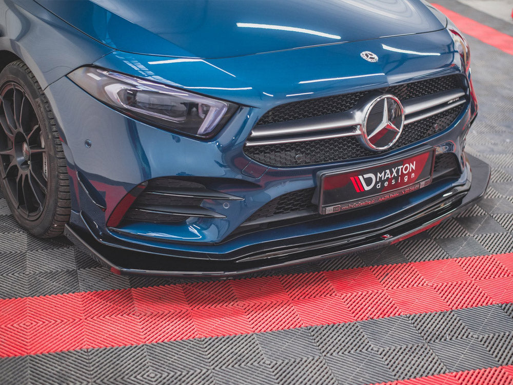 Front Splitter V.3 Mercedes A35 AMG AERO W177 Maxton Design