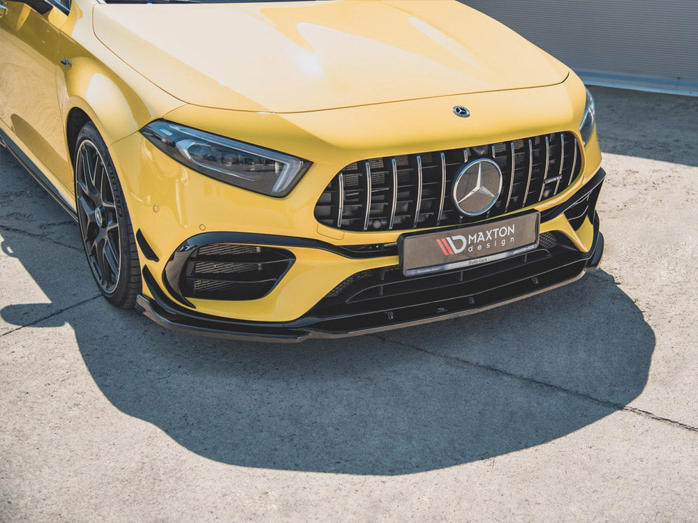 Front Splitter V.2 Mercedes AMG A 45 S Aero Pack W177 Maxton Design