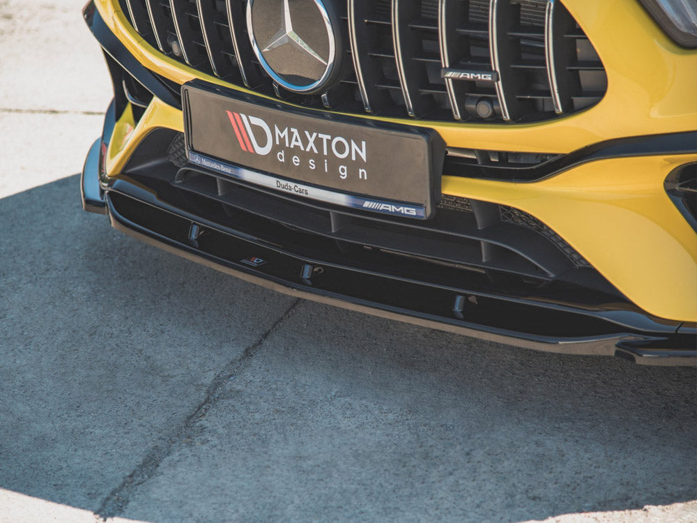 Front Splitter V.2 Mercedes AMG A 45 S Aero Pack W177 Maxton Design