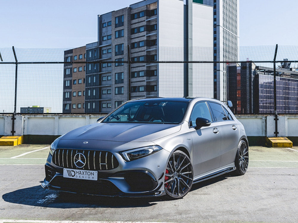 Front Splitter V.2 Mercedes AMG A 45 S Aero Pack W177 Maxton Design