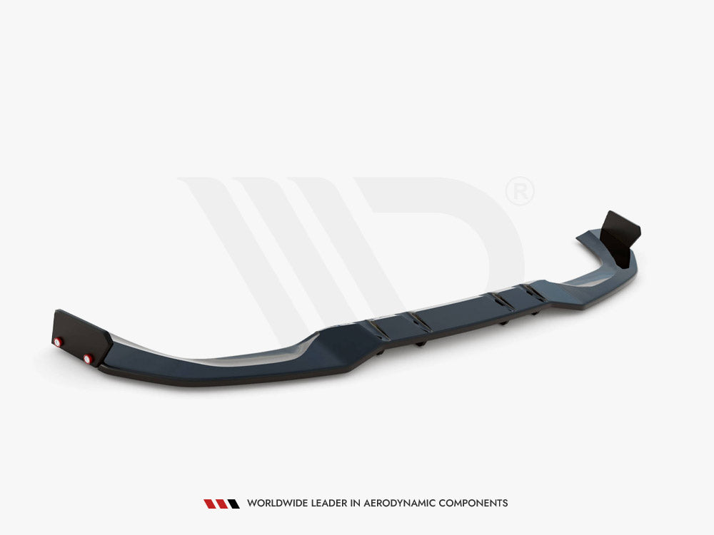 Central Rear Splitter + Flaps Mercedes AMG A 45 S Aero Pack W177 Maxton Design