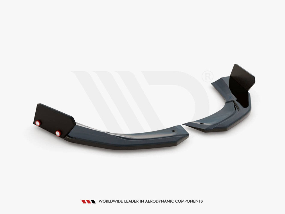 Rear Side Splitters V.2 + Flaps Mercedes AMG A 45 S Aero Pack W177 Maxton Design