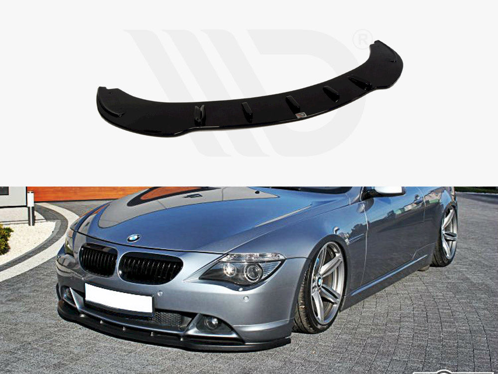 Front Splitter V.1 Bmw 6 E63 / E64 (Preface Model) 2003-2007 Maxton Design