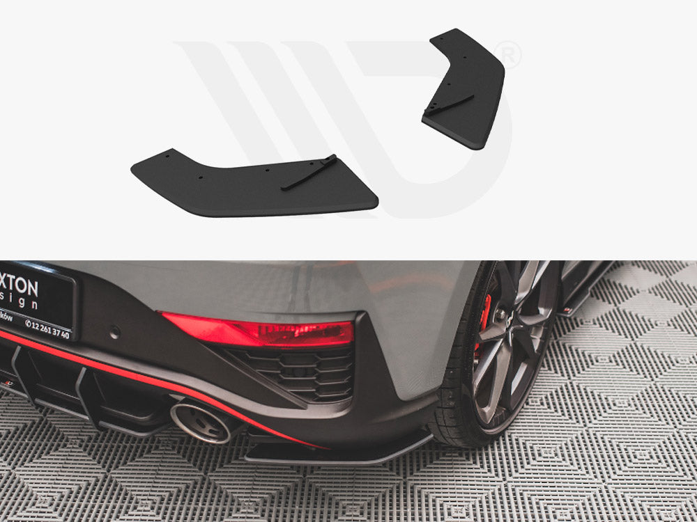 Street PRO Rear Side Splitters Hyundai I30 N Hatchback MK3 Facelift 2020- Maxton Design