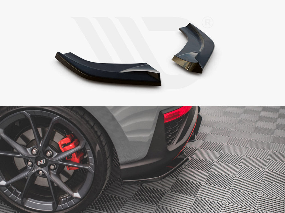 Rear Side Splitters V.2 Hyundai I30 N Hatchback MK3 Facelift 2020- Maxton Design