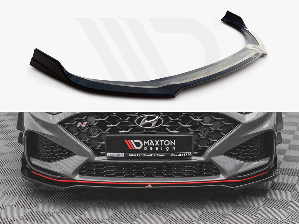 Front Splitter V.3 Hyundai I30 N Hatchback/fastback MK3 Facelift 2020- Maxton Design