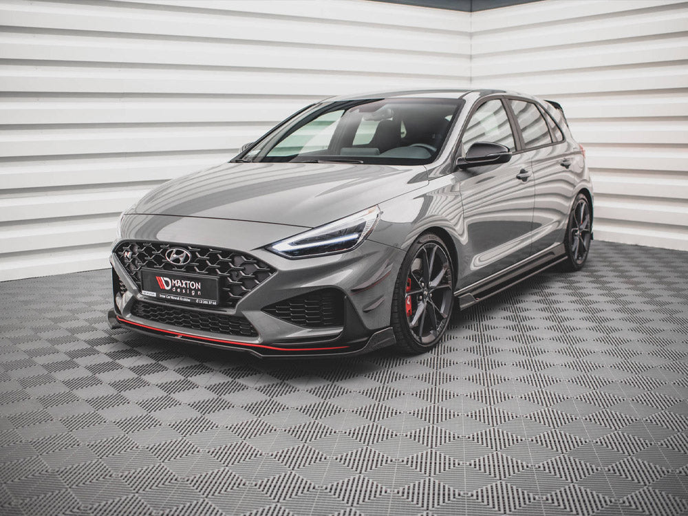 Front Splitter V.3 Hyundai I30 N Hatchback/fastback MK3 Facelift 2020- Maxton Design