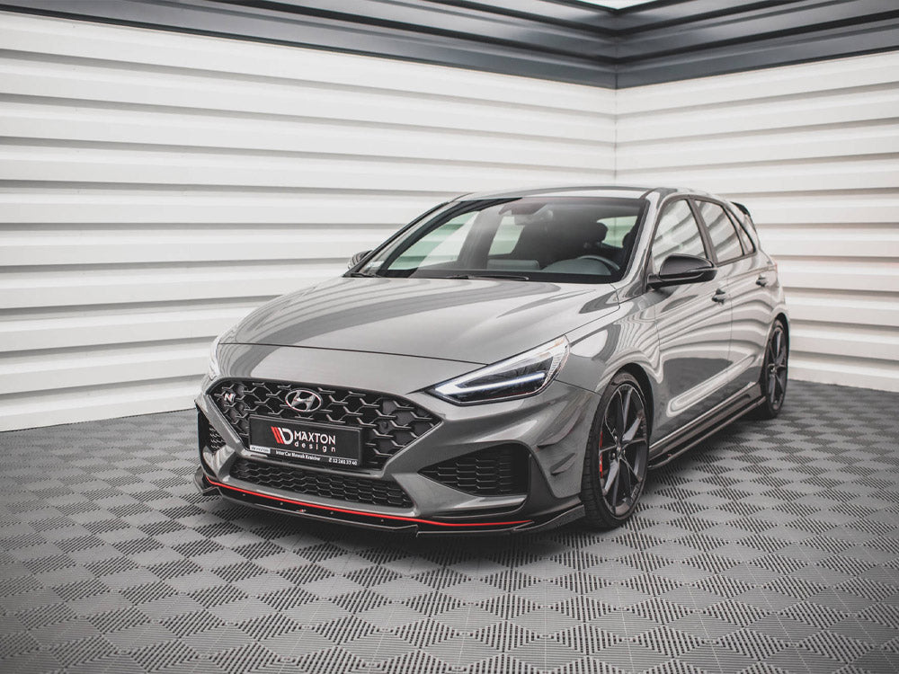 Front Splitter V.2 Hyundai I30 N Hatchback/fastback MK3 Facelift 2020- Maxton Design