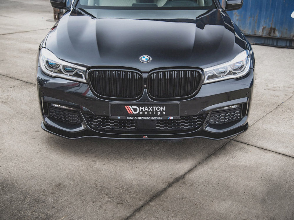 Front Splitter V1 Bmw 7 M-pack G11 2015-2018 Maxton Design