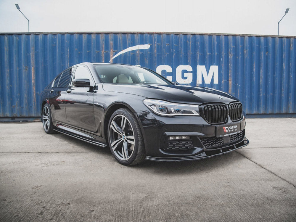 Front Splitter V2 Bmw 7 M-pack G11 2015-2018 Maxton Design