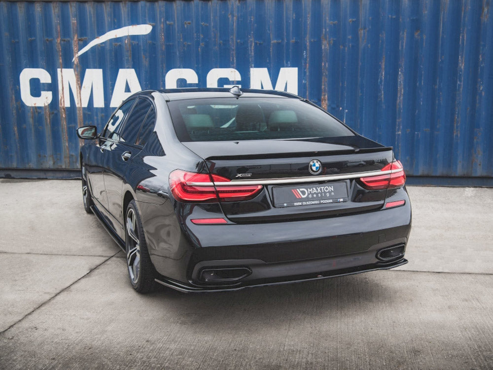 Central Rear Splitter BMW 7 M-Pack G11 2015-2018 Maxton Design