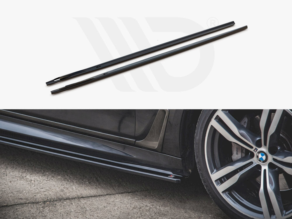 Side Skirts Diffusers Bmw 7 M-pack G11 2015-2018 Maxton Design