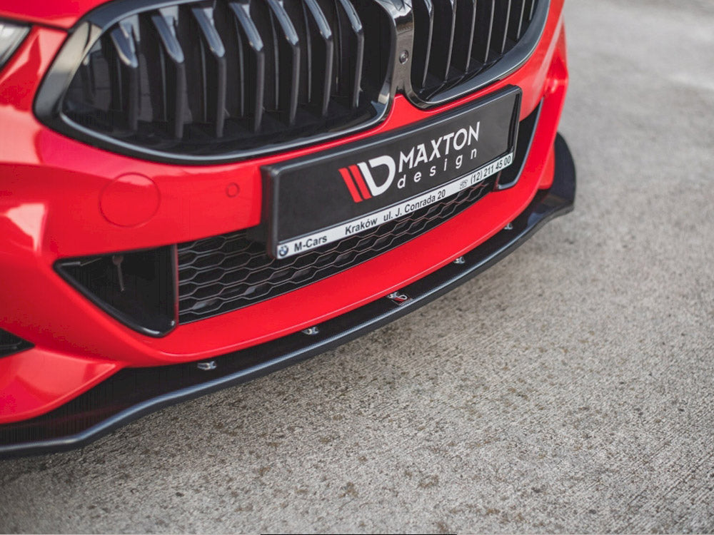 Front Splitter V.1 Bmw 8 Coupe G15 / 8 GRAN Coupe M-pack G16 2018- Maxton Design