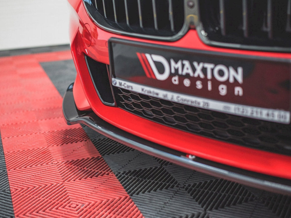 Front Splitter V.2 Bmw 8 Coupe G15 / 8 GRAN Coupe M-pack G16 2018- Maxton Design