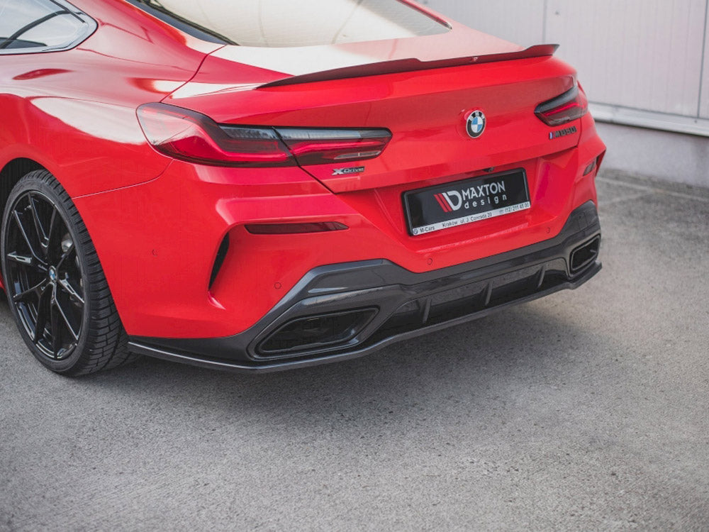 Central Rear Splitter BMW 8 Coupe M-Pack G15 2018- Maxton Design