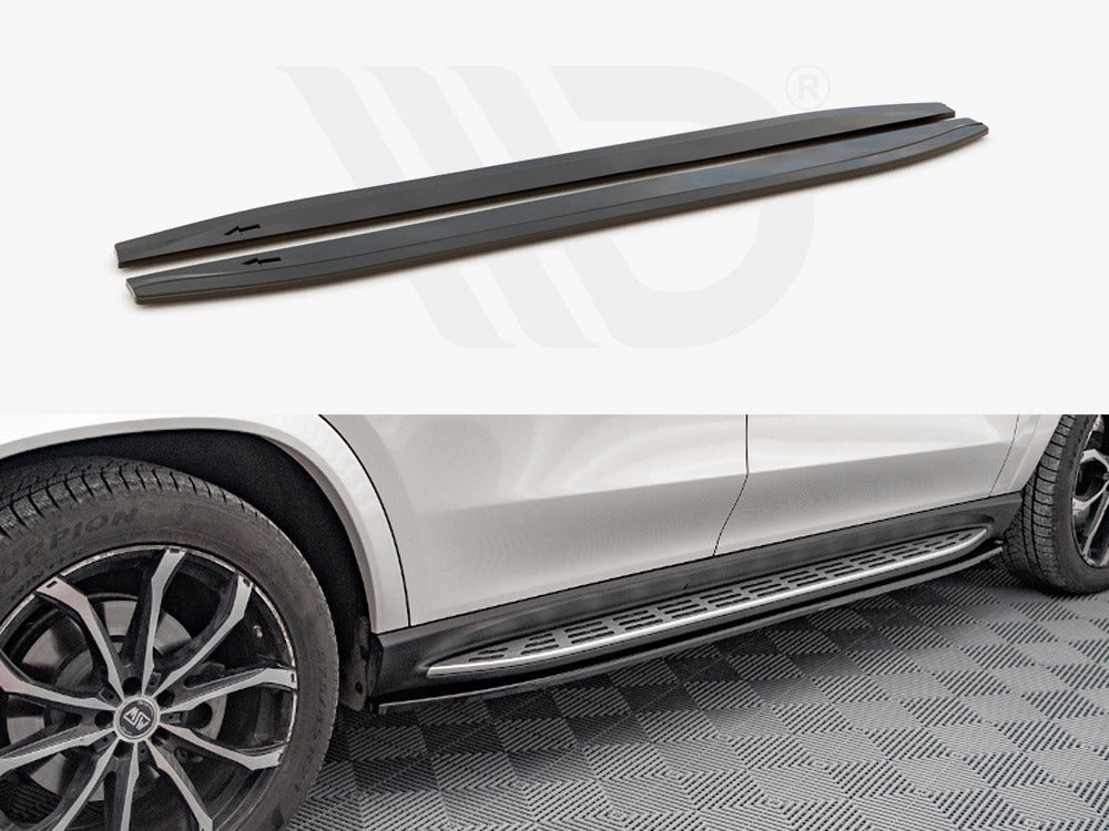 Side Skirts Diffusers Mercedes GLS Amg-line X167 2019- Maxton Design