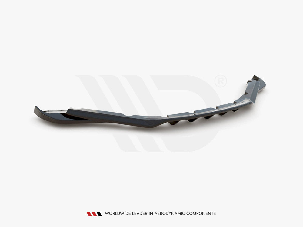 Central Rear Splitter (Vertical Bars) BMW i8 Maxton Design