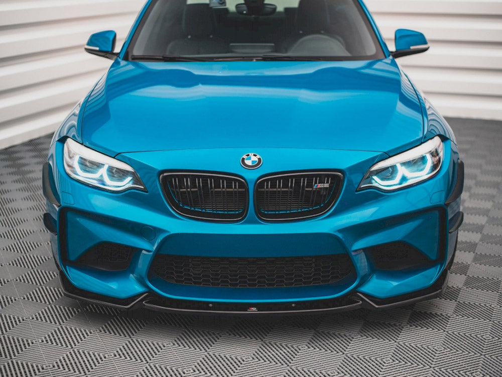 Front Bumper Wings (Canards) Bmw M2 F87 2016-2020 Maxton Design