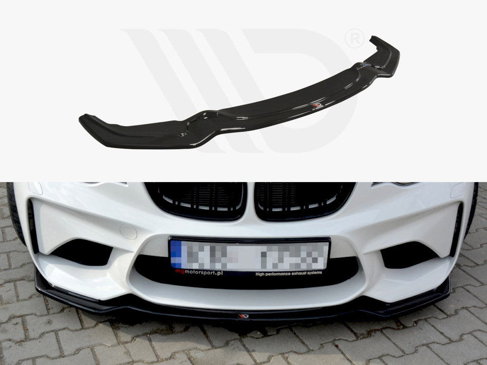 Front Splitter Bmw M2 F87 Coupe 2016- Maxton Design