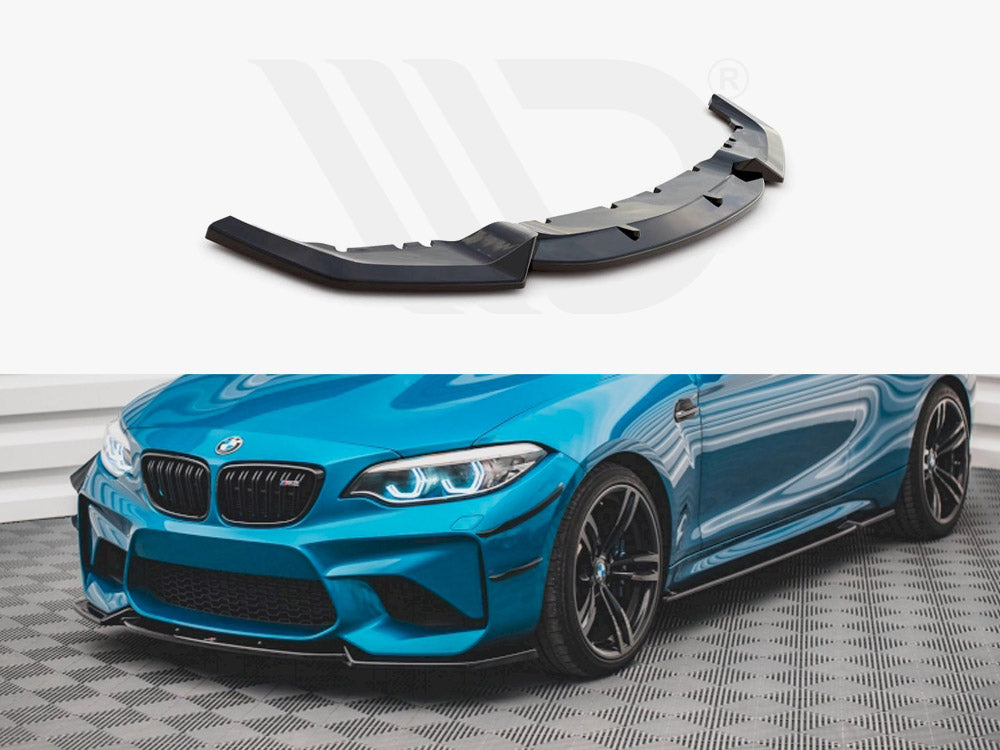 Front Splitter V.2 Bmw M2 F87 2016-2020 Maxton Design