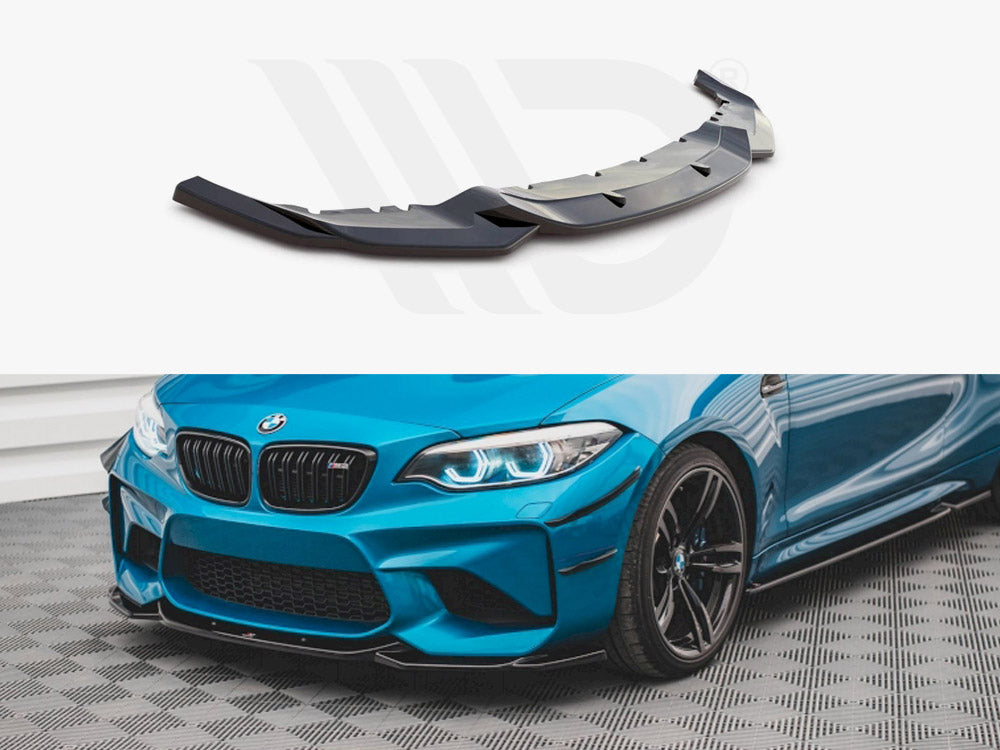 Front Splitter V.3 Bmw M2 F87 2016-2020 Maxton Design