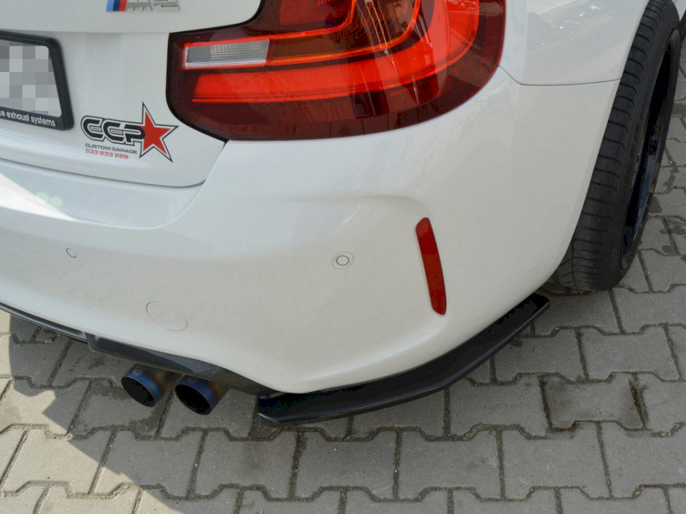 Rear Side Splitters Bmw M2 F87 2016- Maxton Design