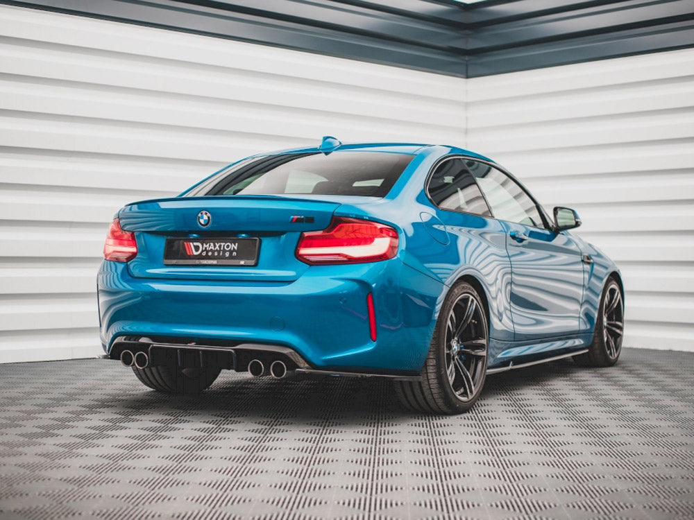 Rear Side Splitters V.3 Bmw M2 F87 2016-2020 Maxton Design