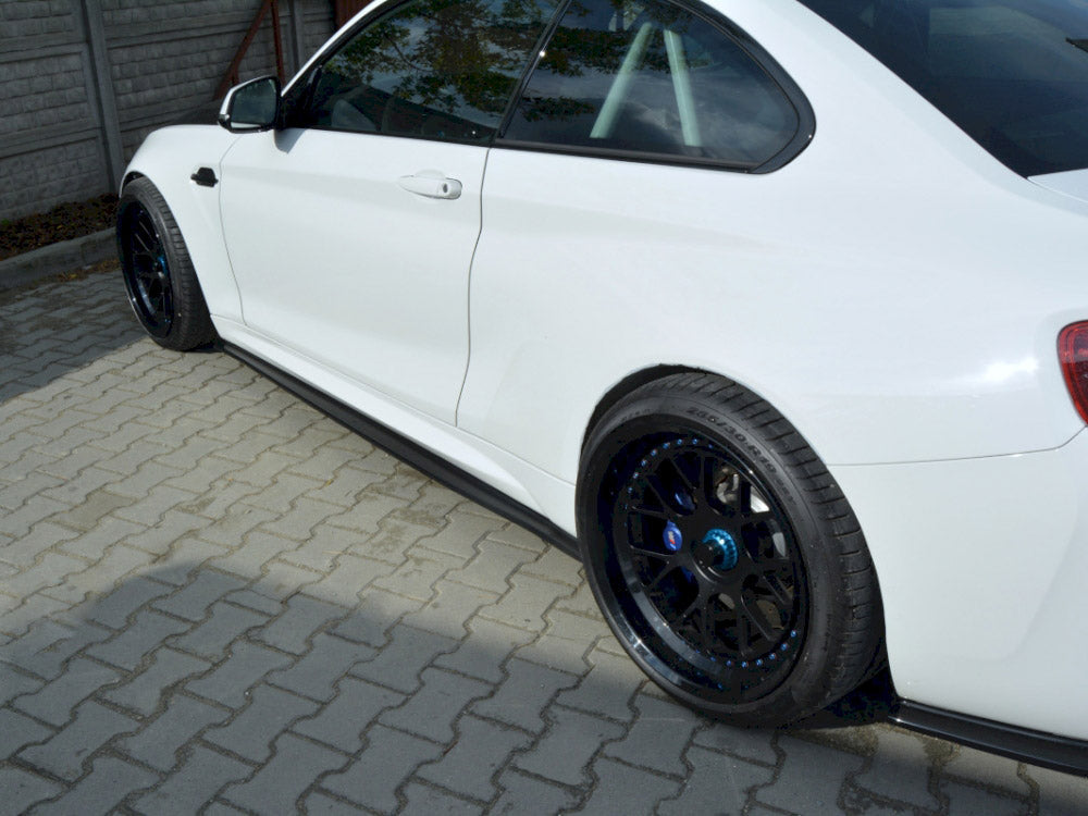 Side Skirts Splitters Bmw M2 F87 2016- Maxton Design