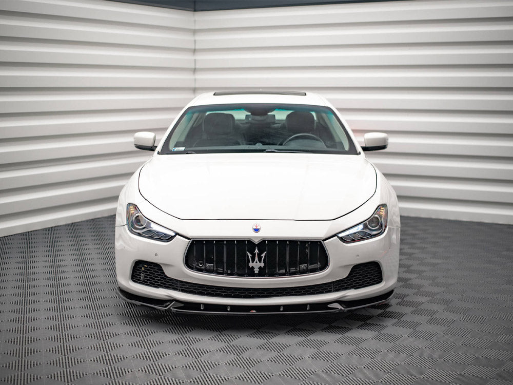 Front Splitter V.2 Maserati Ghibli MK3 2013-2017 Maxton Design