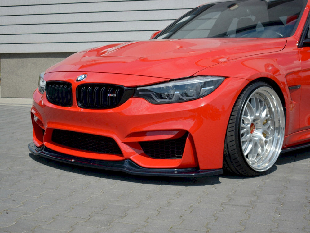 Front Splitter V.1 Bmw M3 F80 2014-2019 Maxton Design