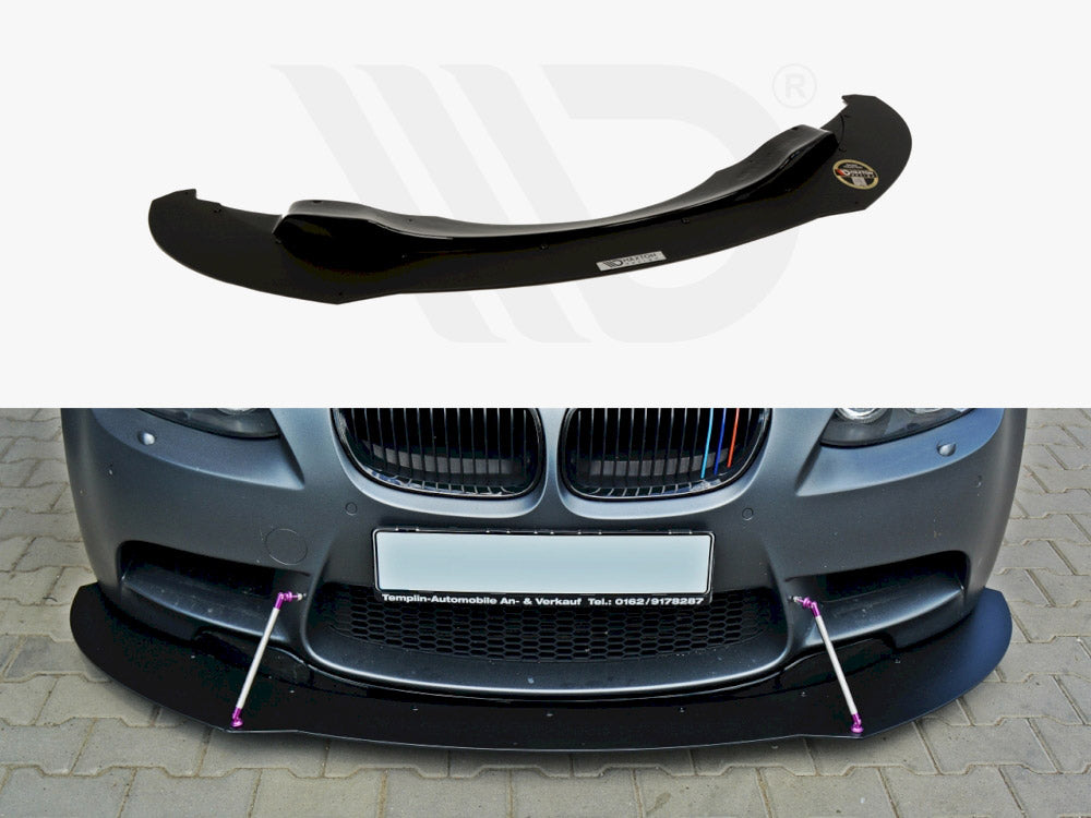 Front Racing Splitter Bmw M3 E92 / E93 Pre-facelift 2007-2013 Maxton Design