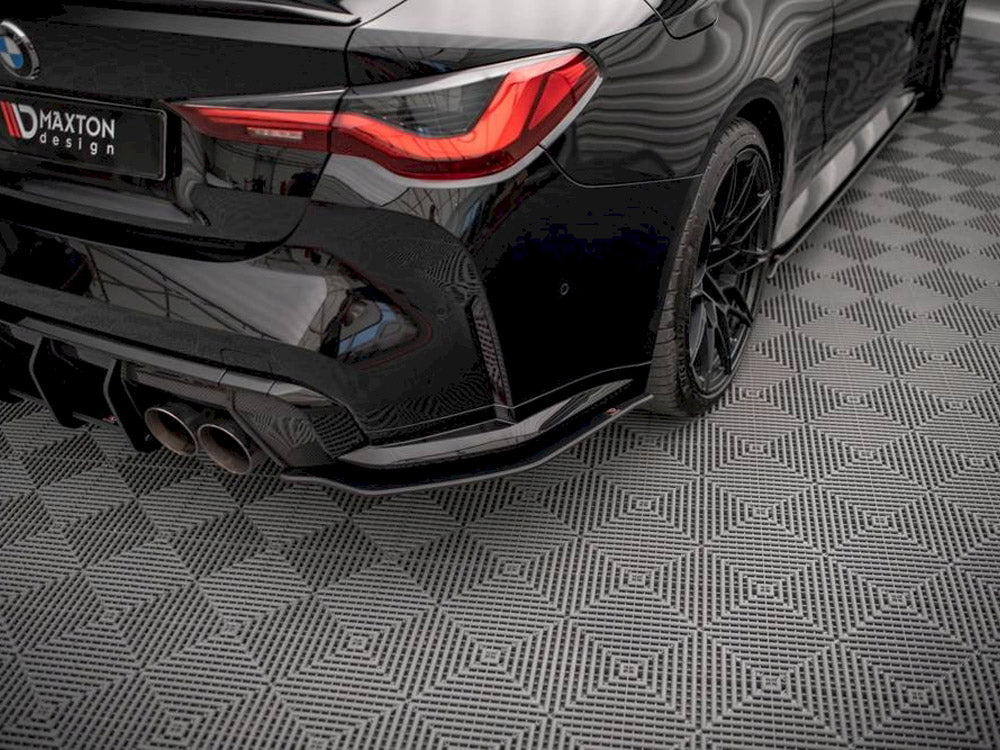 Street PRO Rear Side Splitters Bmw M4 G82 2021- Maxton Design