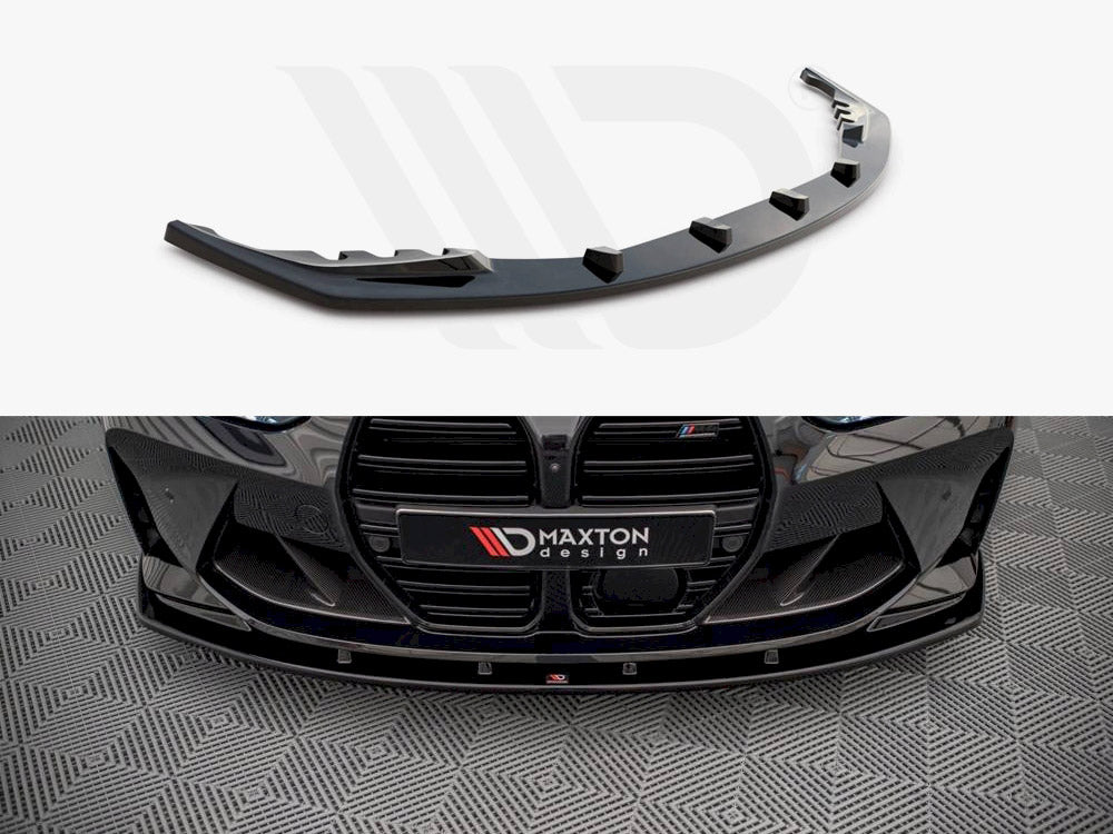 Front Splitter V.1 Bmw M4 G82 / M3 G80 2021- Maxton Design