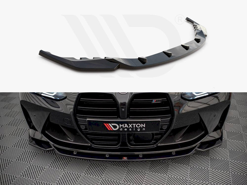 Front Splitter V.2 Bmw M4 G82 / M3 G80 2021- Maxton Design