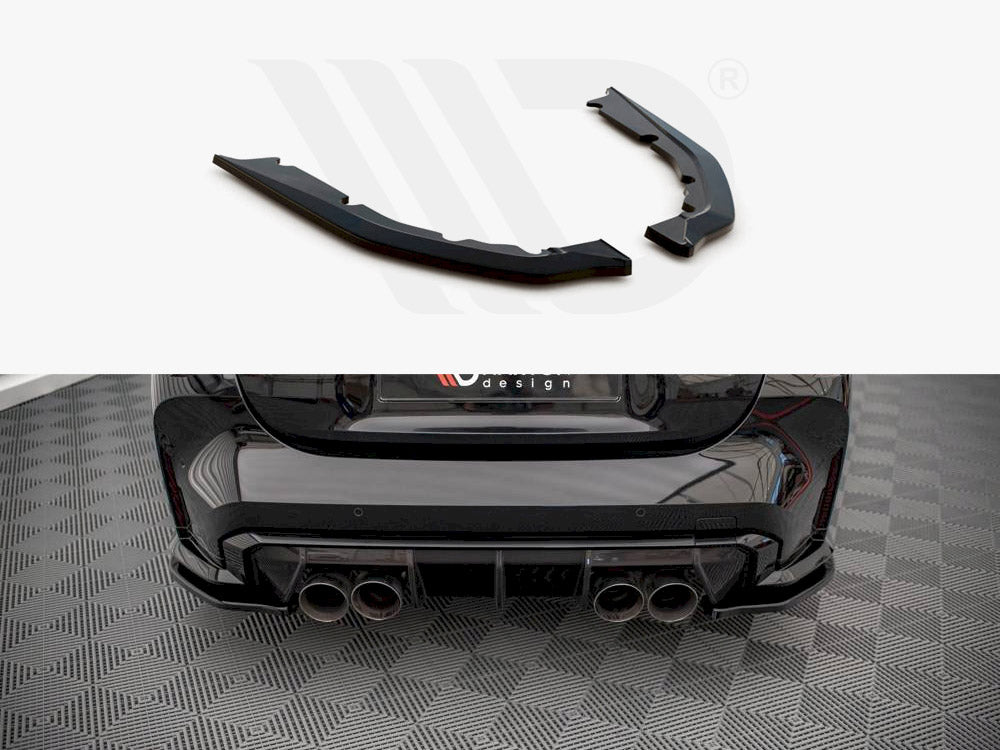 Rear Side Splitters Bmw M4 G82 2021- Maxton Design