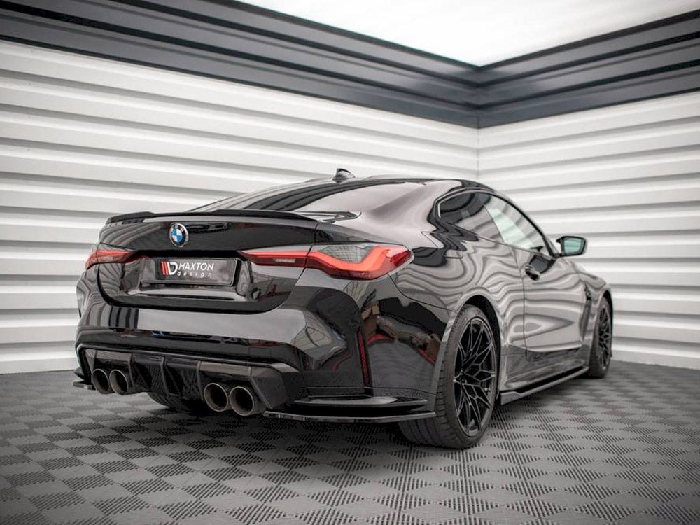 Rear Side Splitters Bmw M4 G82 2021- Maxton Design