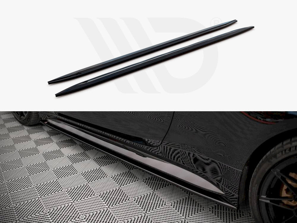 Side Skirts Diffusers V.2 Bmw M4 G82 2021- Maxton Design