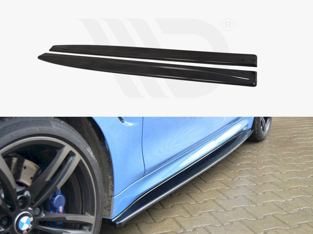 Side Skirts Diffusers V.1 BMW M4 F82 Maxton Design