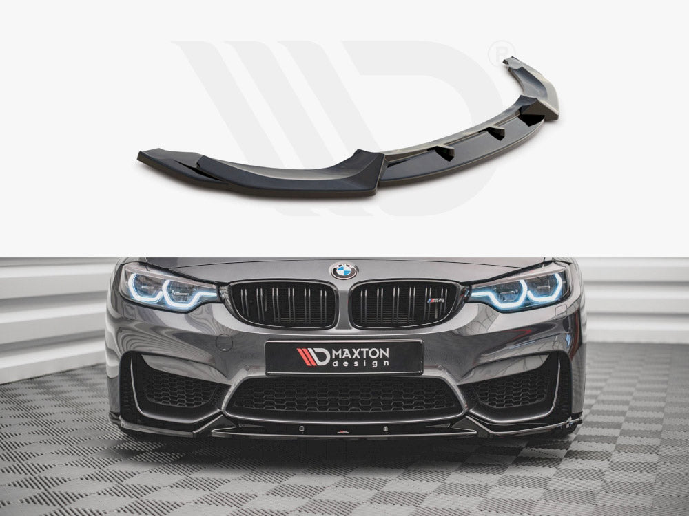 Front Splitter Bmw M4 F82 2014- Maxton Design