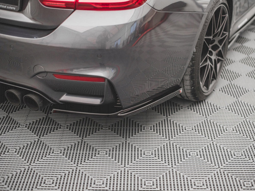 Rear Side Splitters V.2 BMW M4 F82 Maxton Design