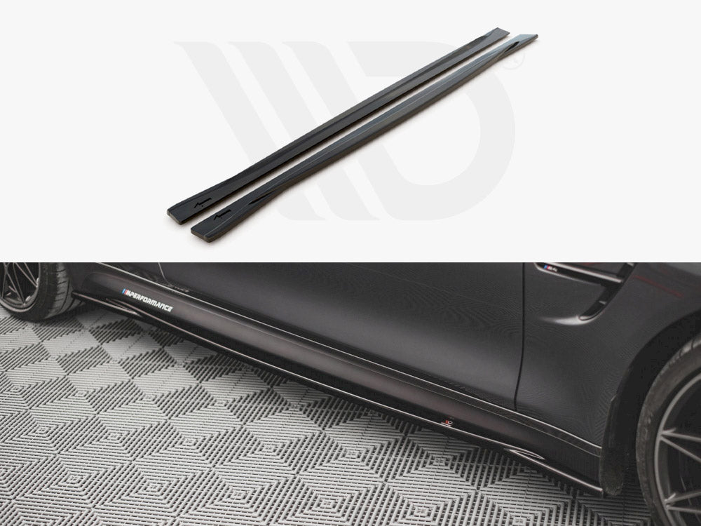 Side Skirts Diffusers BMW M4 F82 Maxton Design