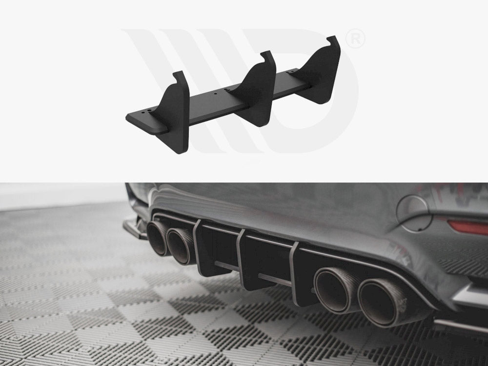 Street PRO Rear Diffuser BMW M4 F82 2014- Maxton Design